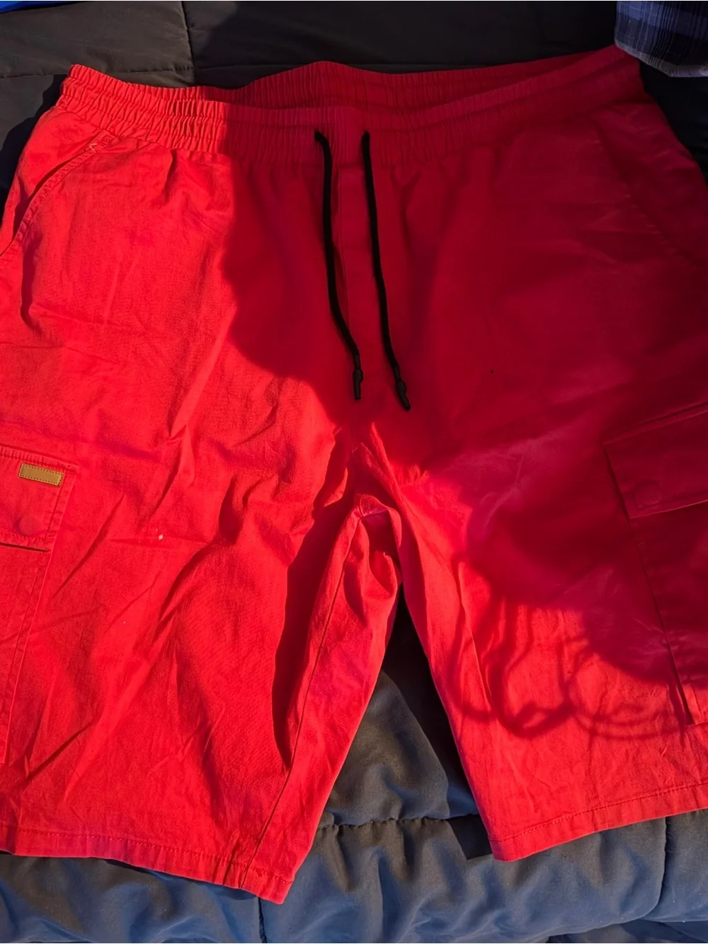 4 pairs of Men's Cargo Drawstring Shorts